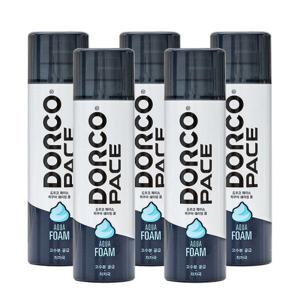 페이스 대용량 아쿠아 쉐이빙폼 250ml 5개