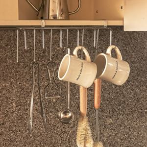 304스텐 주방 국자 싱크대 조리 도구 걸이 거치대