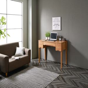 고무나무원목 1200 편수 책상