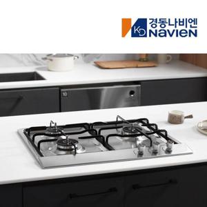 3구 빌트인 가스렌지 매립형 스테인레스 가스 쿡탑 레인지 전기코드식 560x480