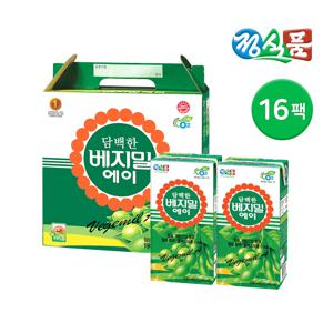 담백한 베지밀 A(에이) 두유 190ml 16팩