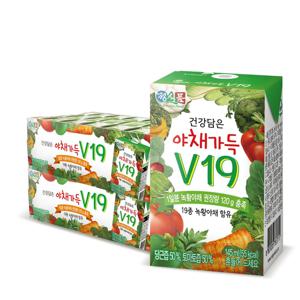 베지밀 건강담은 야채가득 V19 145ml*48팩