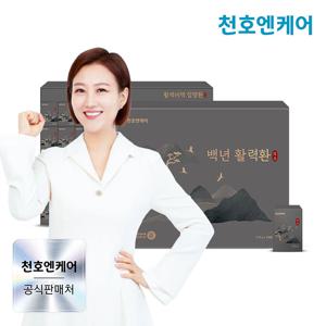 백년 활력환 3.75g X 100환 X 1박스 개별포장 건강환 기력환