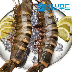 킹 블랙 타이거 새우 블랙킹 냉동 1kg