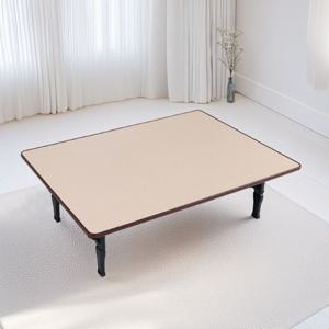 국내제작 접이식 밥상 테이블 대형 1050x750mm 좌식 테이블 튼튼한 H다리