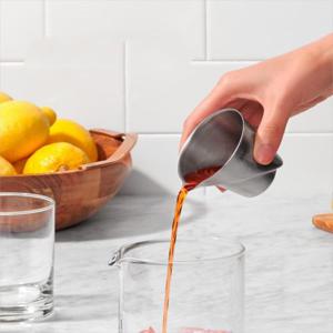 [해외] 주방 각도 계량컵 저그 스테인리스 스틸 1233080