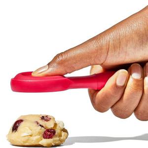 [해외] 주방 굿그립 실리콘 쿠키 스쿱 주걱 세트 레드