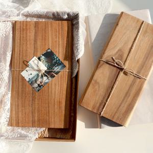 오일키트증정+선물포장 루드렛 레인트리 원목 롱 라운드 도마 3size 택1