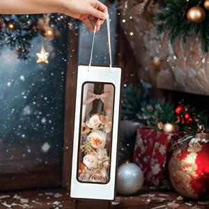 투명창 와인 쇼핑백 위스키 양주 샴페인 선물 포장 케이스 종이 가방