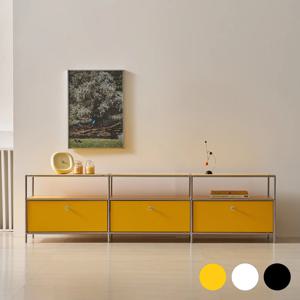 고강도 아연 벨리에 베어 미드센츄리 모듈 높은거실장 1800 E0등급