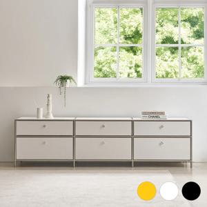 고강도 아연 벨리에 아벨 미드센츄리 모듈 높은거실장 1800 E0등급