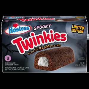 [해외] 스크림 필링 초콜릿 스폰지케이크 8개 308g 할로윈 에디션