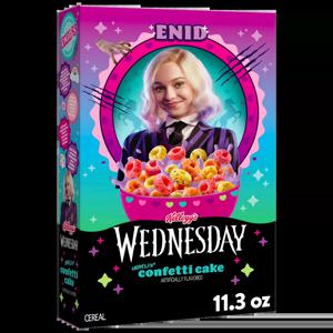 [해외] 웬즈데이 이니드 알록달록 컨페티 케이크 시리얼 320g