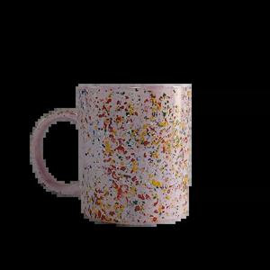 뮤제 뿌앙 핑크 머그컵 명품 예쁜 홈카페 감성 이니셜 각인 집들이 선물