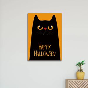 할로윈 해피 고양이 캐릭터 대형 소형 사진 액자 두꺼비집 가리개