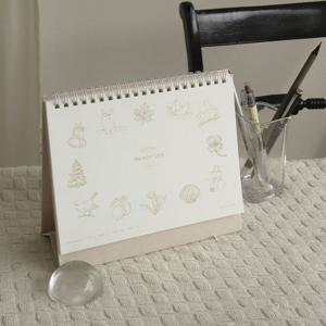 2026 감성 일러스트 탁상 달력 인테리어 데스크 캘린더