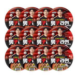 팔도 남자라면 컵라면 100gx12개입