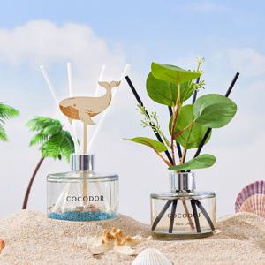 1+1 포레스트&오션 디퓨저 세트 (여름디퓨저 바다 조개 오브제 그린 식물 방향제)