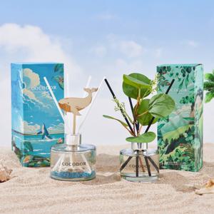 2+2 썸머 디퓨저 4개 세트 (포레스트 200ml 오션 200ml) 여름 시즌 데코