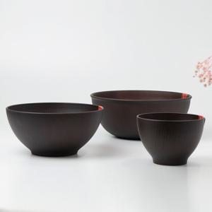 브라운 칠기볼 (S) 면기 소바 장국그릇