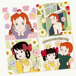 DIY 그림그리기 세트 앤 & 마리몽 시리즈 25x25