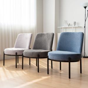 [리퍼] 봉봉 1인 소파 안락의자 패브릭 부클레 거실 카페 인테리어 4colors