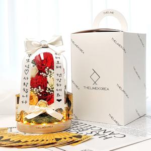 리본문구 미니 화환 유리돔 돈꽃다발 어버이날 스승의날 기념일 카네이션 꽃다발 용돈