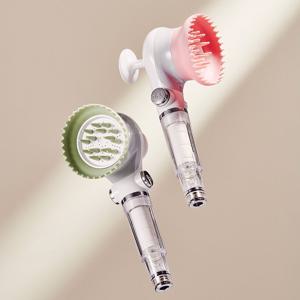 국내생산 원터치 멀티두피마사지 온오프 필터샤워헤드 세트 (샤워기+샤워호스)