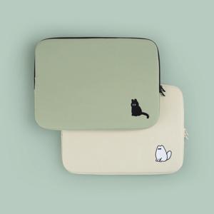 자수 노트북파우치 우리는 친구2 ipad 11/13/15인치