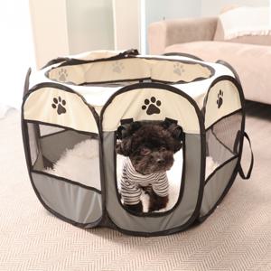 펫 하우스 반려동물 강아지 고양이 원터치 텐트 2size