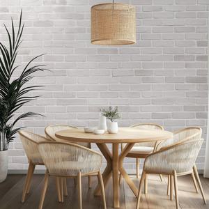 미니 단열벽지 1*1.2m 작지만 강한 겨울방한시트 닥터하우스, 라이즈 파벽돌화이트