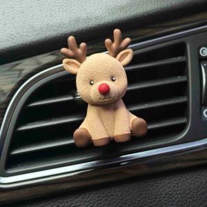 루돌프 차량용 석고방향제 (크리스마스 연말 새차 성탄절 결혼 집들이 신혼부부 선물)