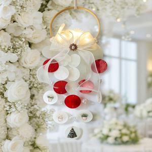 메리 크리스마스 레드 자개모빌 드림캐쳐 썬캐쳐 무드등 개업 집들이 거래처 입주 선물