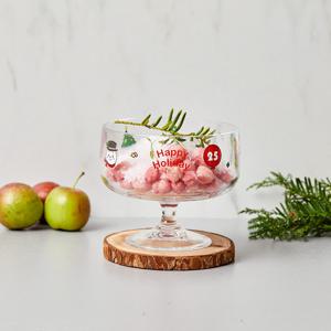 메리베어 크리스마스 아크릴 요거트볼 340ML 눈사람