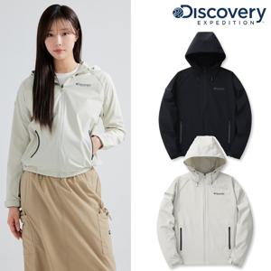(신세계강남점)[정상가179000원] 디스커버리 여성 스트레치 하이브리드 바람막이 자켓 DWWJ24041