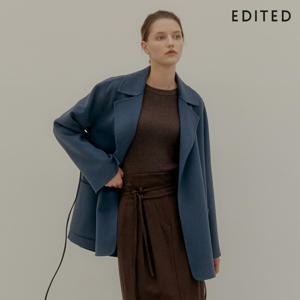 [25FW 최신상] 에디티드 핸드메이드 하프 코트