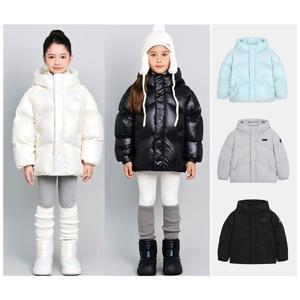 네파키즈 남여아  판매 1위   가볍고 따뜻한  신상  숏 덕다운 자켓_KLF2002