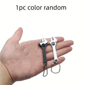 TEMU 1pc 모든 스틸 2, 5/4 인치 조절 가능한 미니 오픈 렌치 - 안전한 잠금 기계가 있는 중량 금속 도구, DIY 프로젝트, 전기 작업 및 정밀 용접용 조립이 필요하지 않음, 세련된 금속 마감, 내구성 있는 구조