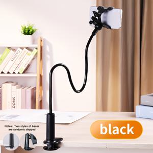 TEMU 1개의 거위목 휴대전화 거치대, 28인치 유연한 암, 360도 조절 가능한 클램프 클립, 침대, 책상, 모든 스마트폰, ABS 재질, 비방수, 가정 및 사무실 사용에 이상적인 오버헤드 마운트 스탠드