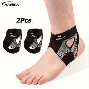 TEMU MASEDA 2pcs 초박형 스포츠 발목 안장, 발목 지지 양말 - 양방향 조절 가능한 스트랩, 모든 크기에 적합 - 지지와 포장에 사용, 피트니스, 러닝, 사이클링, 테니스 및 많은 다른 상황에 적합, 완벽한 휴일 선물|스포츠