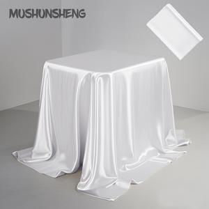 TEMU 1개 우아한 레드 새틴 테이블보, 60x90인치 - 결혼식, 브라이덜 샤워, 생일, 기념일, 홈 데코, 호텔, 레스토랑, 크리스마스 축하를 위한 고급 폴리에스터 직사각형 테이블 커버, 웨딩 테이블 장식 | 세련된 스타일 | 매끄러운 질감