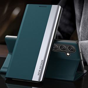 TEMU 럭셔리 느낌 모바일 폰 보호 케이스, 방수 및 지문 방지 플립 커버 삼성 S25Ultra/S25Edge/S25Fe/S24Ultra/S24Fe/S23Ultra/S23Fe/S22Ultra/S21Ultra/A54/A15/A35/A55/A16/A36/A25/A34/A17/A07용|폰케이스
