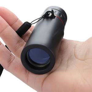 TEMU 1 HD 망원경, 휴대용 핸드헬드 단안경 포켓 스타일, 컴팩트 디자인, 고정 초점 길이 - 야외 탐험, 사냥, 여행, 콘서트 및 낚시에 적합 - 할로윈, 크리스마스