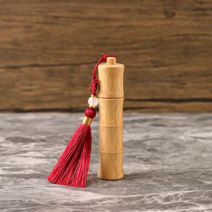TEMU 10Ml 자연.bamboo 에센셜 오일 롤온 병 - 태슬 빈 유리 병 - 향수 병 향수 보관용 - 향수 없음
