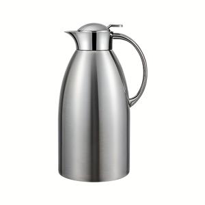 TEMU 3L/101, 44oz 스테인리스 스틸 샌드블라스트 단열 진공 컵 - 이지 푸시 버튼 뚜껑이 있는 이중벽 커피 메이커, 뜨거운 및 차가운 음료용, 다목적 사용 가능
