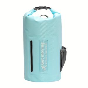 TEMU Get Moving 남성용 10L/20L 카본 파이버 고품질 백팩 버킷 - 수영, 캠핑, 카약, 강 래프팅용 헤비듀티 잠금 가능한 드라이 백 - 잠금 가능한 뚜껑 & 패딩 어깨 끈, 핑크/블랙 워터 캐리어, 여행 필수품, 캠핑 장비|방수가방