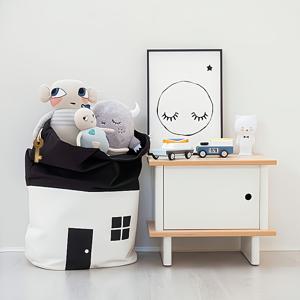 TEMU 1개 대용량 캔버스 끈조절 장난감 및 잡화 수납백, 유아용품 & 침구 > 유아/어린이 방 소품 > 아기/유아 정리용