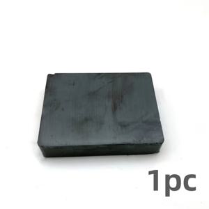 TEMU 1개 페라이트 자석 85x65x18mm - 다기능 대형 자석, 마작 기계 및 철먼지 제거 등에 적합