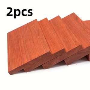 TEMU 1/2개 고품질 로즈우드와 버마 사포장목 - 수공예상, 핸들바, 벽 장식 & DIY 프로젝트용 아트 선반에 적합한 글쓰기 블록과 함께하는 수제작물을 위한 Premium Material, 나무조각, Wood Carving Applique, 목재공예, 홈데코, 장식Applique, 예술디자인, 내구성 있는 소재, 크래프트애호가를 위한 완벽한 선택