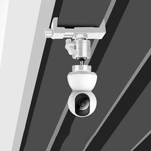 TEMU 1개 대형 클립 무드릴 감시 카메라 마운트 - 스마트 보안 카메라 (Ring, Nest, Blink) 호환, 테이블/책상/벽 설치 가능, 홈/비즈니스 실내 감시 시스템용 팬틸트 브라켓, 견고한 구조